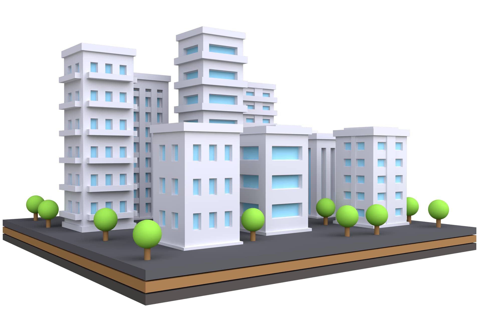 Separating the real estate from the land it's built upon