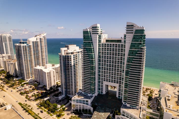 The Diplomat Beach Resort in Hollywood, Florida.