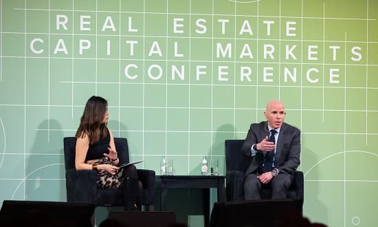 Scott Rechler speaks at the Goodwin and Columbia Business School’s 2023 Real Estate Capital Markets Conference
