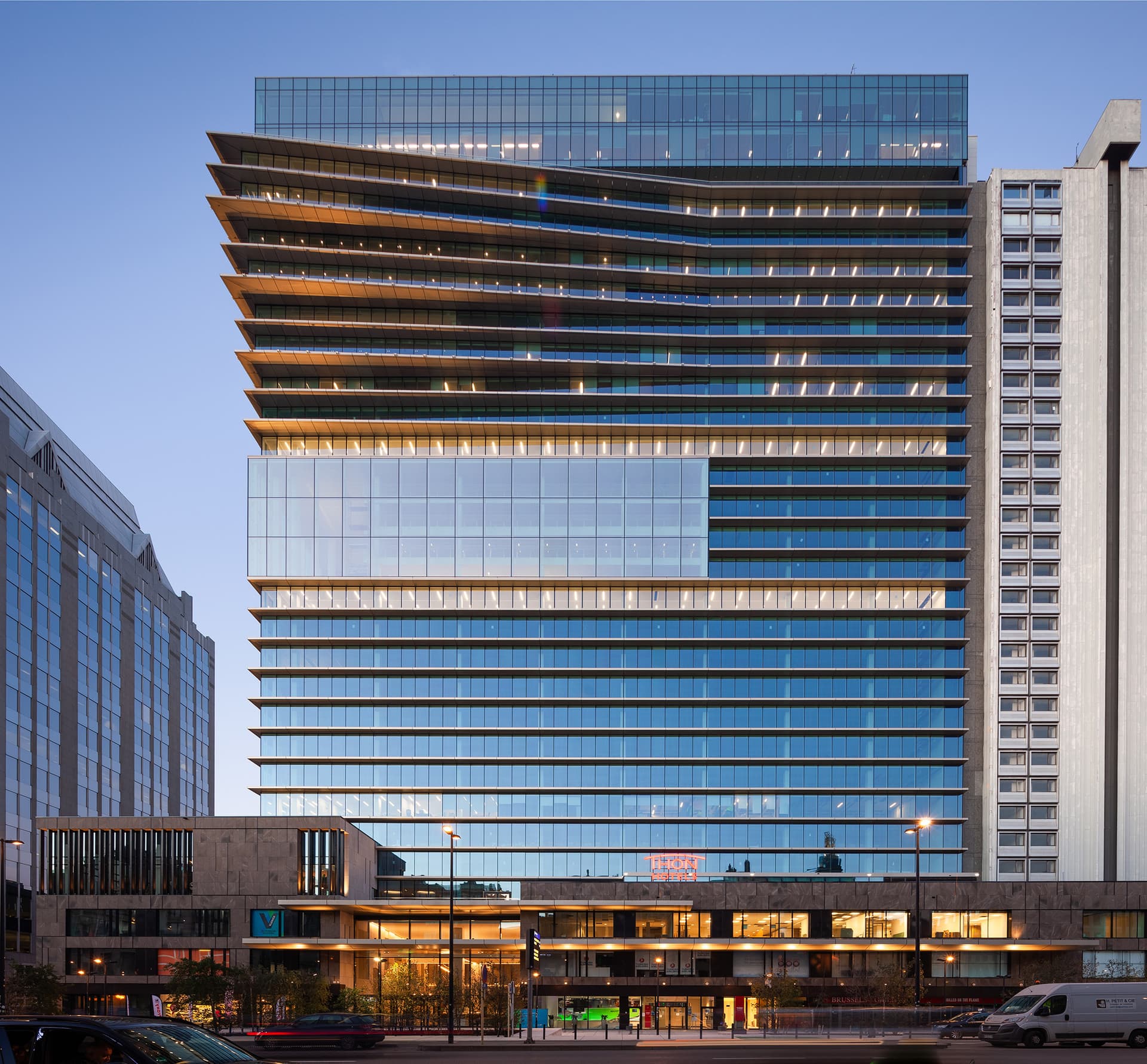 Manhattan building, Brussels