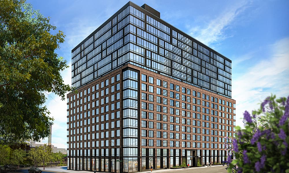 A rendering of 54 Crown Street in Crown Heights, Brooklyn