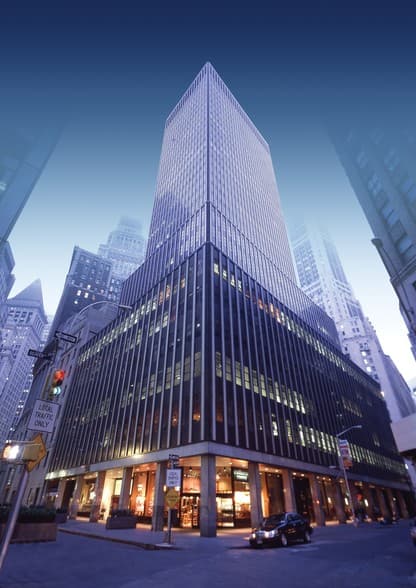 A rendering of the planned multifamily tower at 55 Broad Street in New York.