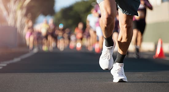 Marathon runner