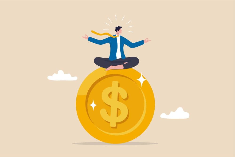 Illustration of a fundraising guru.