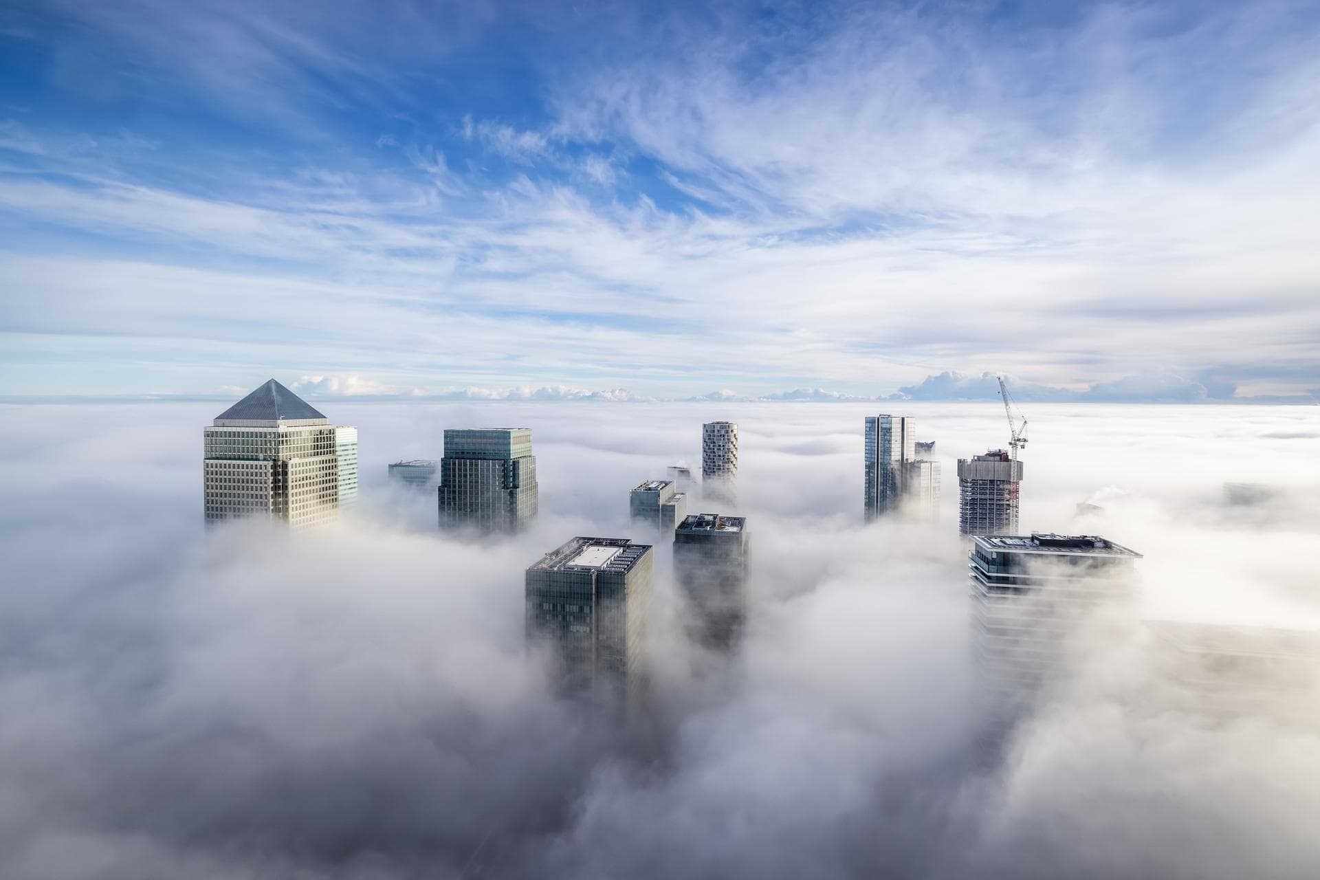 Canary Wharf skyline