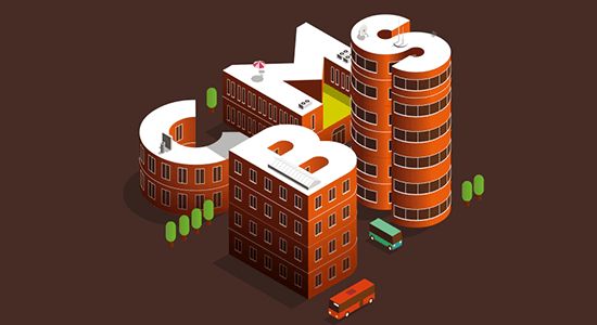 Graphic spelling out CMBS.