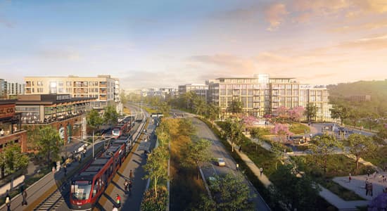 Hines and Affinius Capital's Riverwalk San Diego project.
