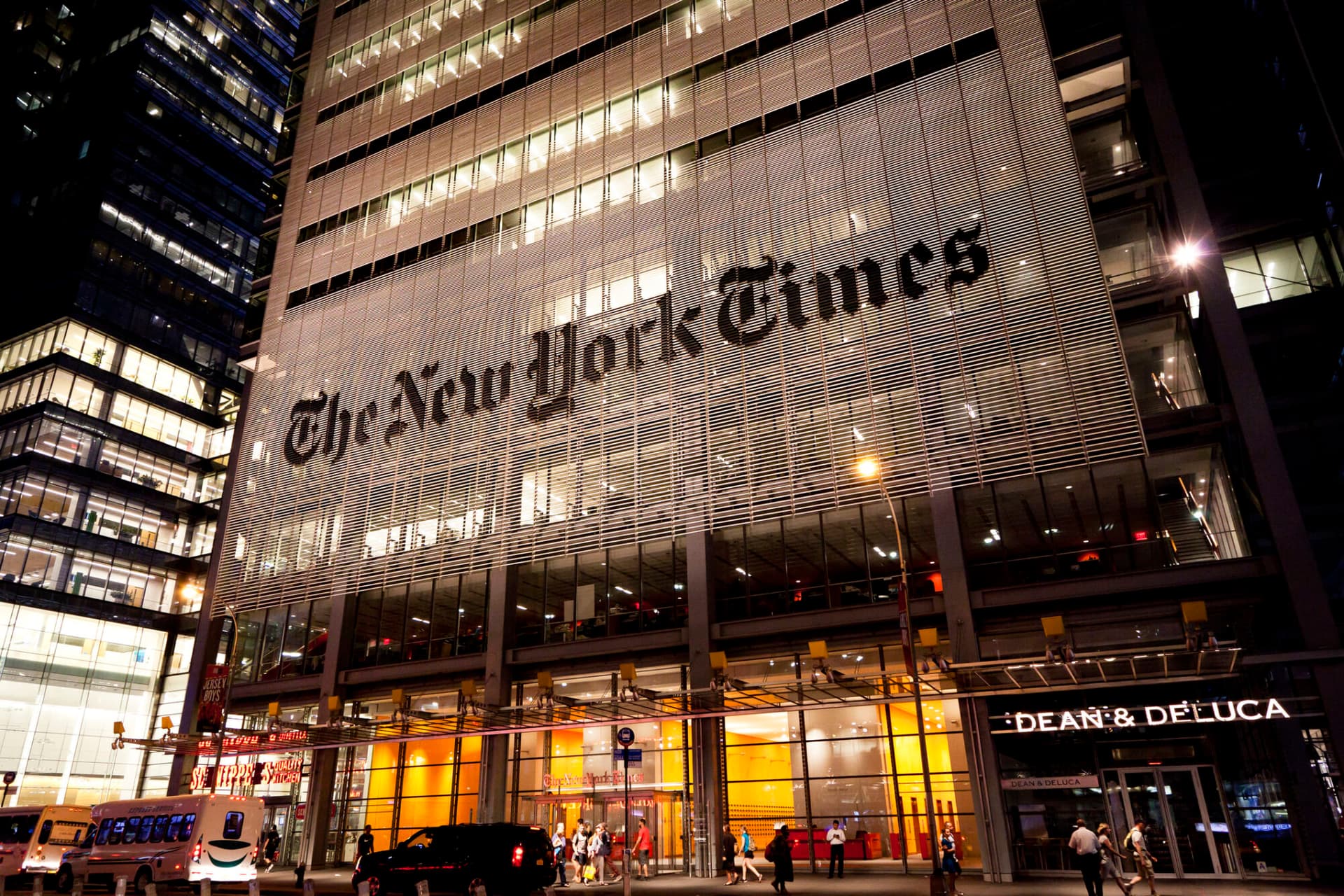 The New York Times building New York
