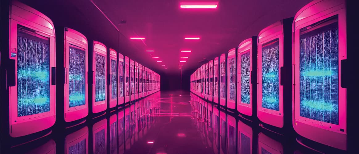 Image of a data center room.