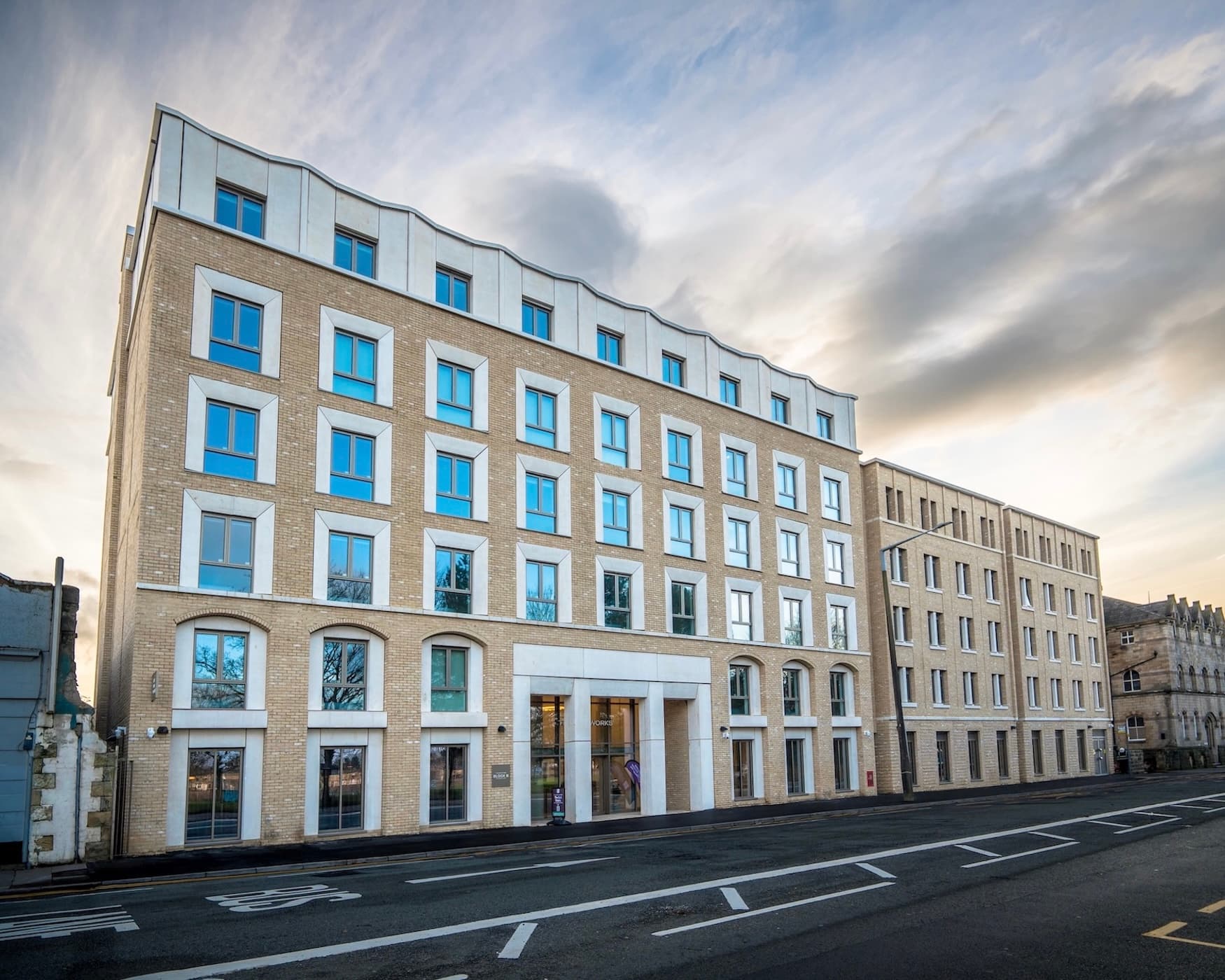 Image of the Sail Works building in Lancaster.