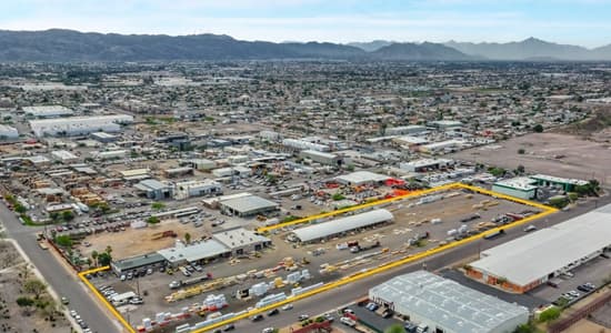 An aerial view of an IOS asset backed by JIOS.