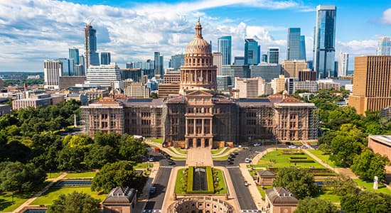 Austin, Texas skyline