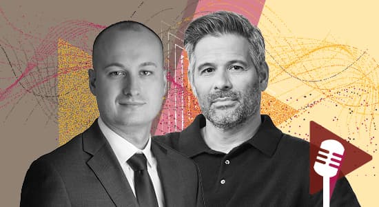 Randy Plavajka, deputy editor of PERE Credit and Marcos Alvarado, partner and head of US real estate at Sixth Street