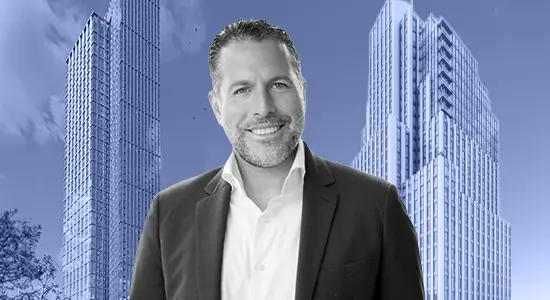Josh Zegen on a NY background