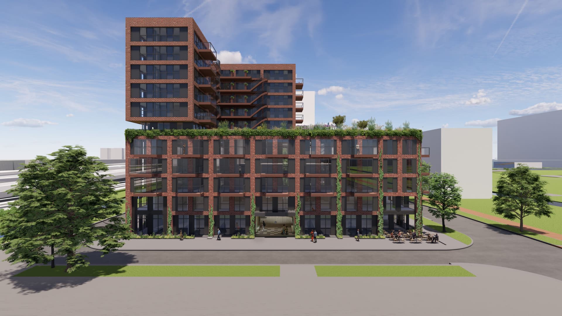 Naritaweg development in the Netherlands