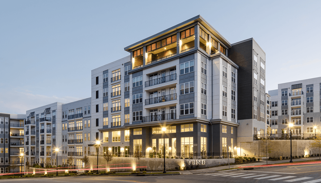 Vine Hills North apartment building in Raleigh, North Carolina