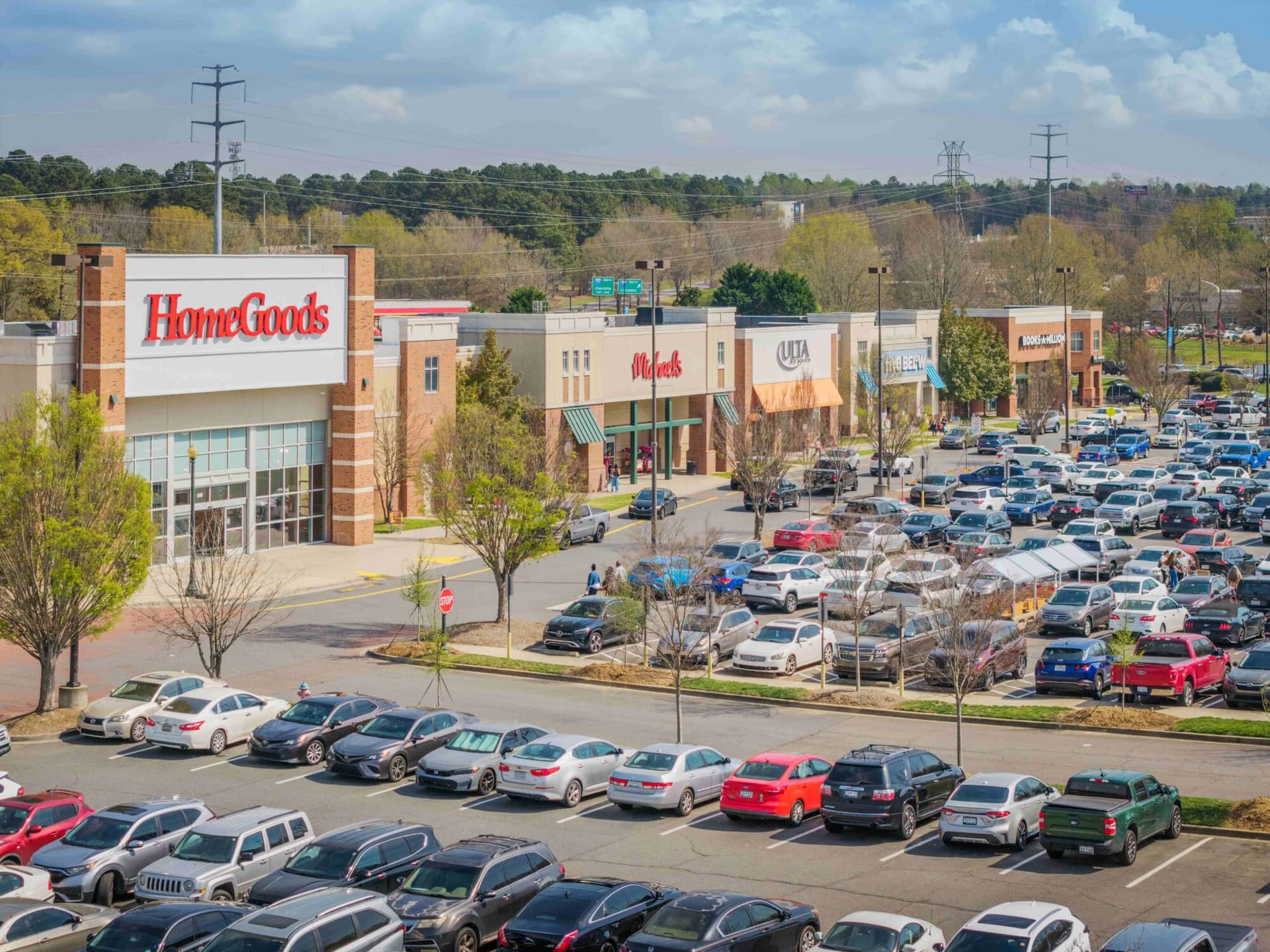 Manchester Village shopping center in Rock Hill, South Carolina