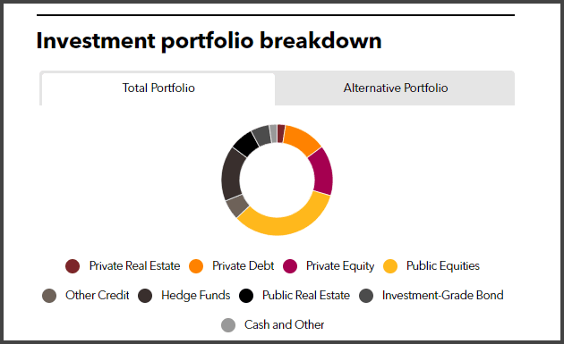 TCDRS Full Investment Portfolio