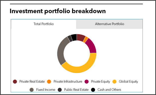 ERS full investment portfolio
