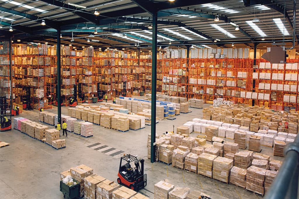 A logistics center