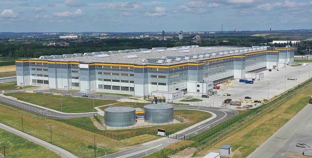 Gliwice Amazon fulfilment center Poland