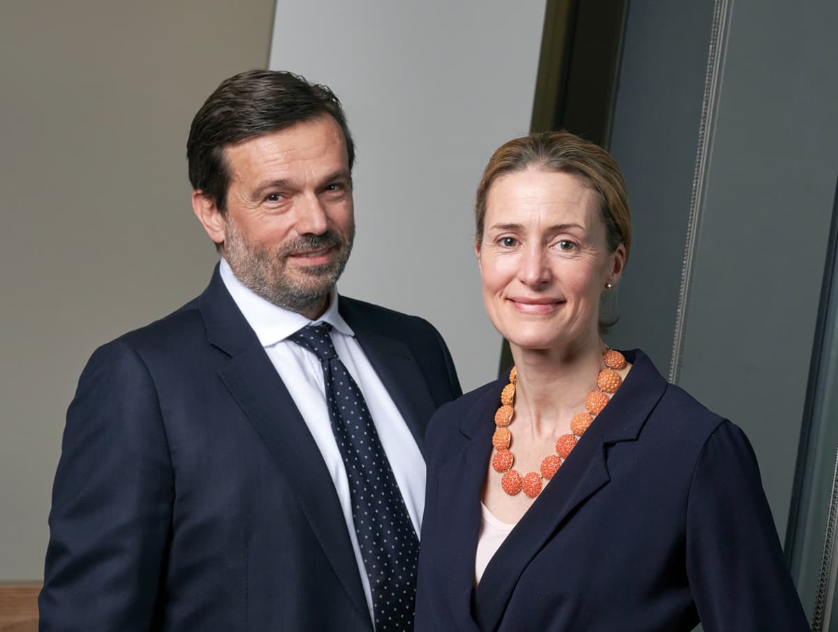 Marco Rampin and Emma Huepfl