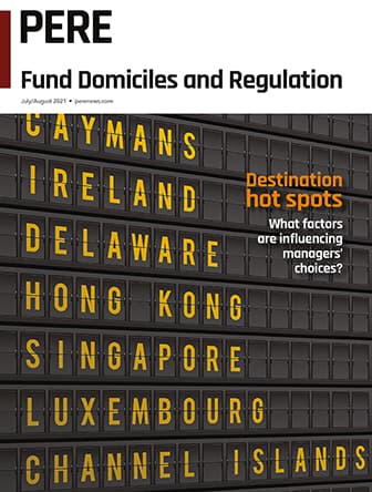 PERE Domiciles Regulations cover