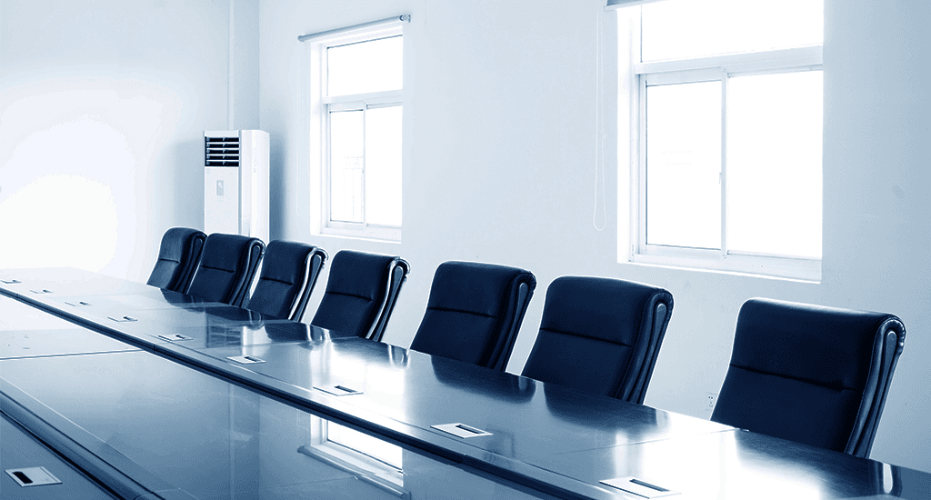 A boardroom