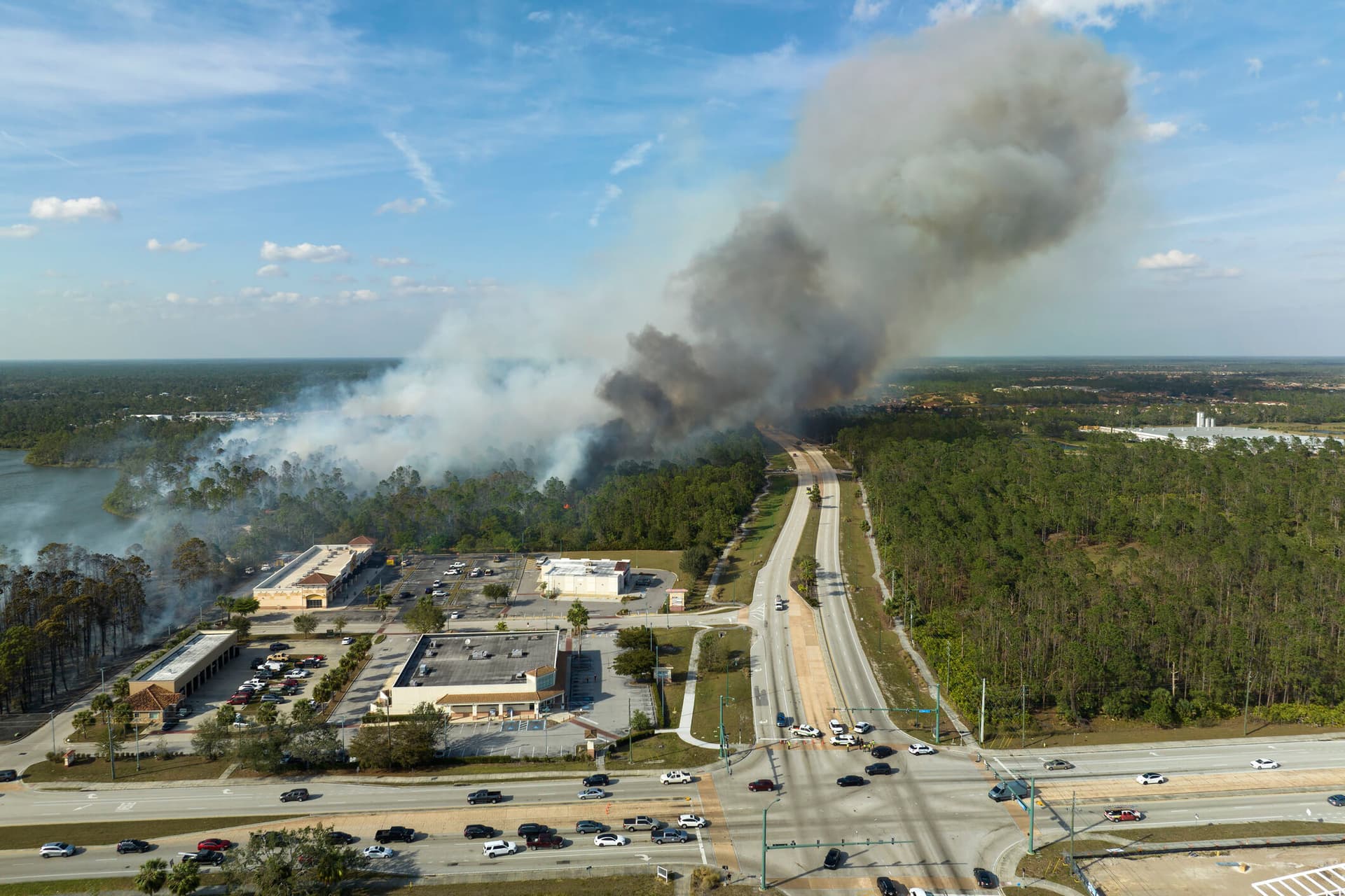 Climate risk wildfire climate change