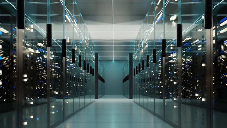 Data servers in a corridor