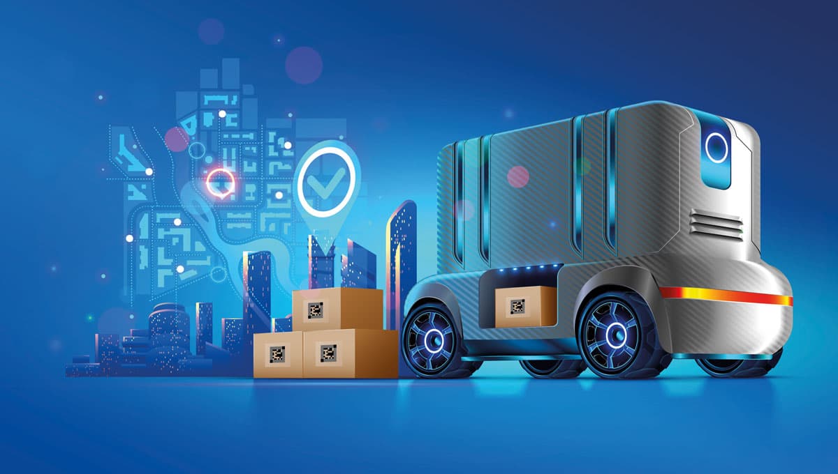 electric truck, industrial, logisitics, delivery