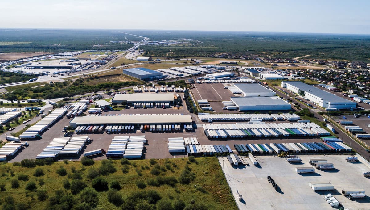 Realterm truck terminal property in Laredo, Texas