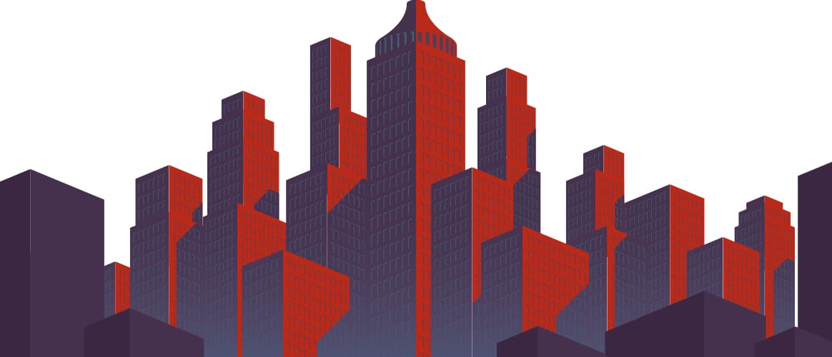 Isometric skyline