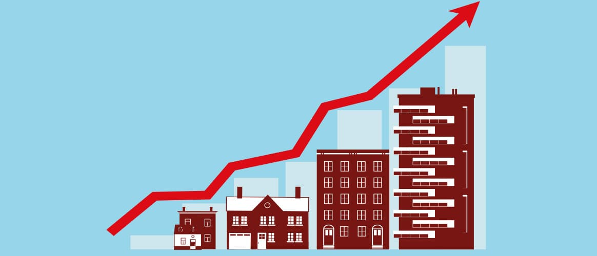 Residential, trending up, house, apartment, home