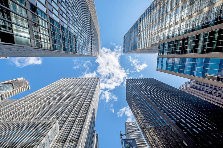 Image of skyscrapers.
