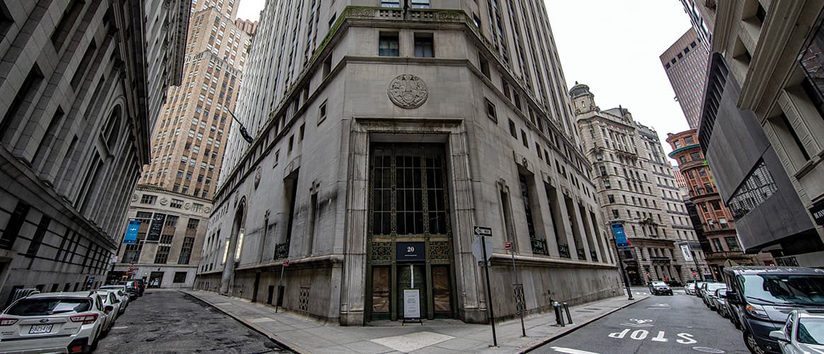 20 Exchange Place, New York, Financial District, Wall Street