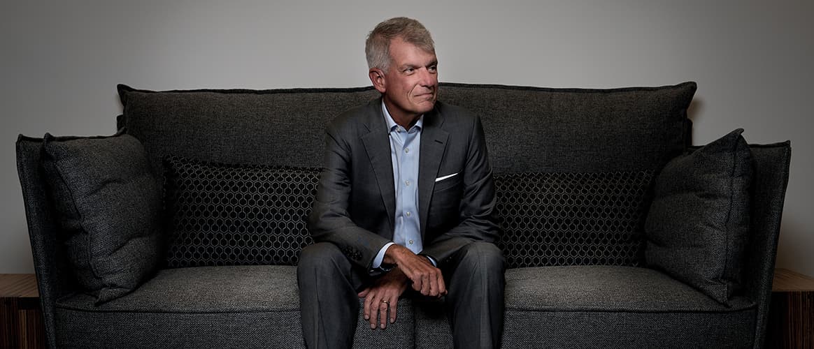 Portrait of Tim Sloan for PERE Credit.