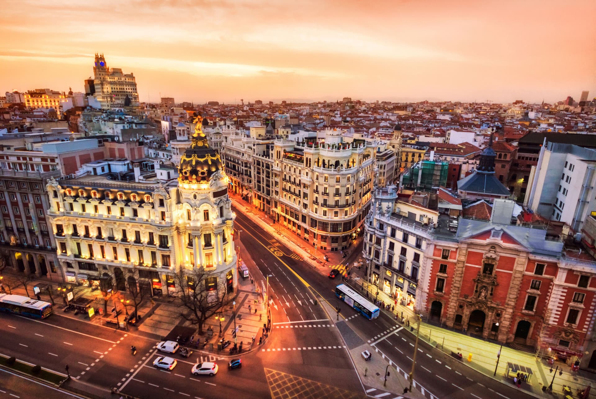 Image of Madrid, Spain.