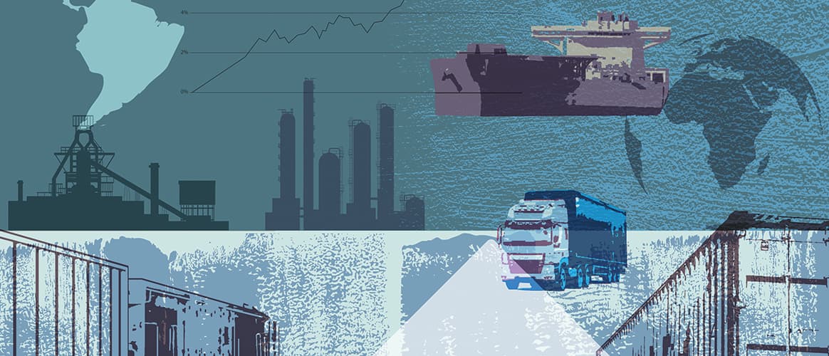 Industrial. Logistics. Tariffs. Shipping. Transportation. Global supply chain. T9