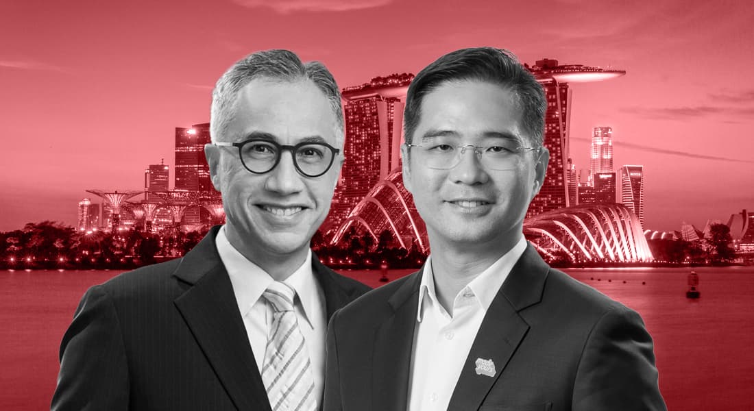 Andrew Lim (left) and David Chua (right).