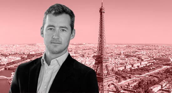 Tom Jackson on Paris background