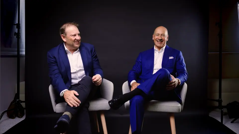 Hughes (left) and Rabil (right): Bridgepoint Group is set to acquire Kayne Anderson Real Estate in a $1.4bn deal by year-end
