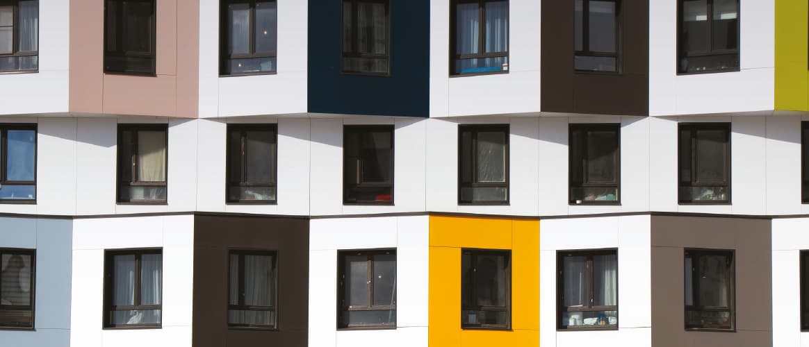 Image of a housing development.