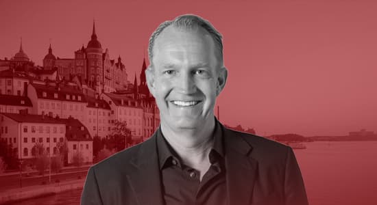 Per Franzén on Stockholm background